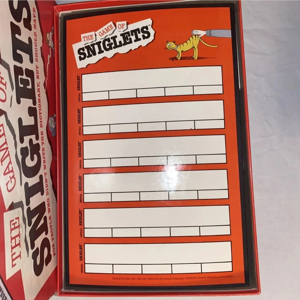 The Game of Sniglets